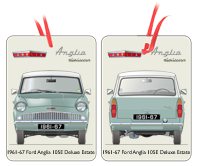 Ford Anglia 105E Deluxe Estate 1961-65 Air Freshener